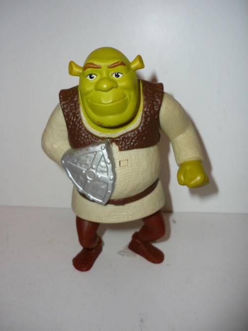 SHREK FIGURINE-TALKS-13CM TALL