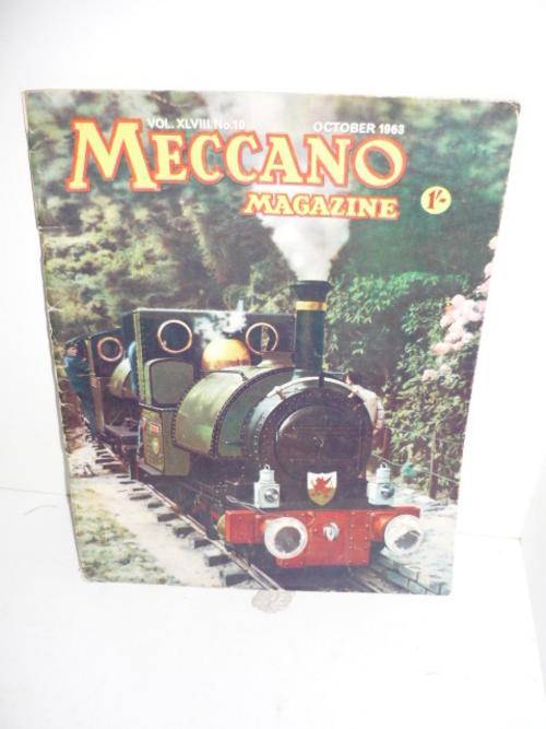 VINTAGE MECCANO MAGAZINE-1963