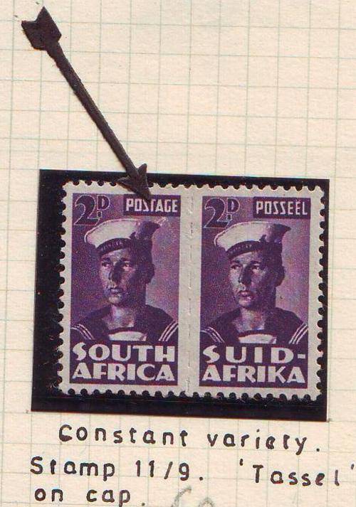 Mint Pair Of 2d Violet, With Floor On Hat Cat Value R600