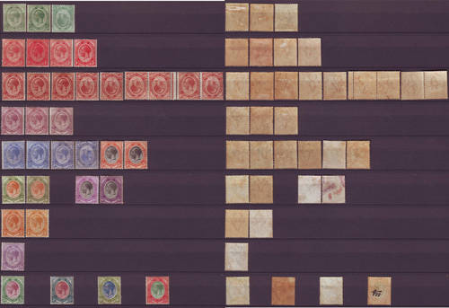 "MINT" "MINT" Nice Set Of 1913 Union Of South Africa With Variants Including One Pound