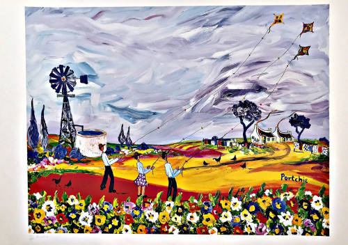 Portchie print LE-4 Limit Edition 186/500. Print S-01, Print S-05