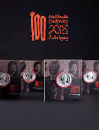 *SOUGHT AFTER* NELSON MANDELA CENTENARY R50 SILVER PROOF COIN