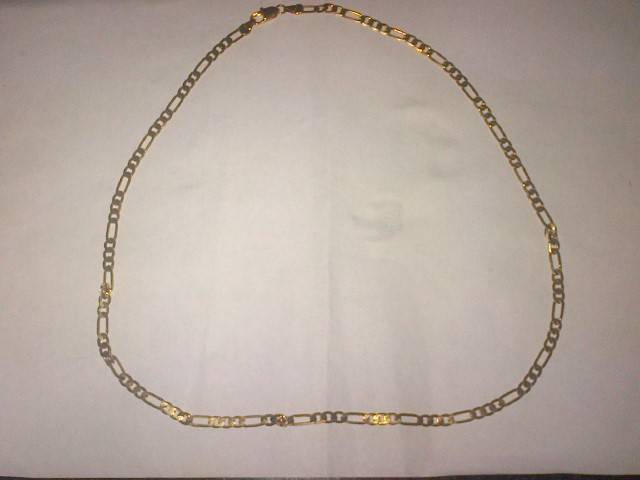 9ct gold plated neck chain