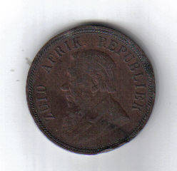 1898 ZAR 1 PENNY (NICE AS A FILLER)