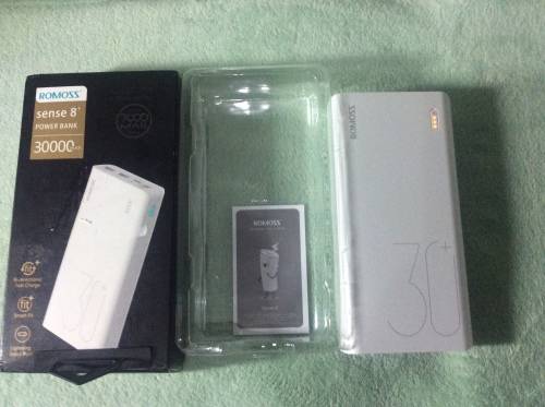 ***ROMOSS SENSE 8+ POWERBANK 30 000mAh***RETAIL DEMO***SOLD AS USED***