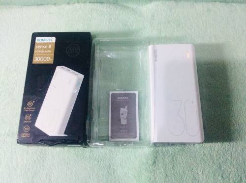 ***ROMOSS SENSE 8+ POWERBANK 30 000mAh***RETAIL DEMO***SOLD AS USED***