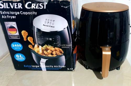 ***MAD DEALS***SILVER CREST DIGITAL XL DIGITAL AIRFRYER 6LT***NEW***IN BOX***SOLD AS USED***