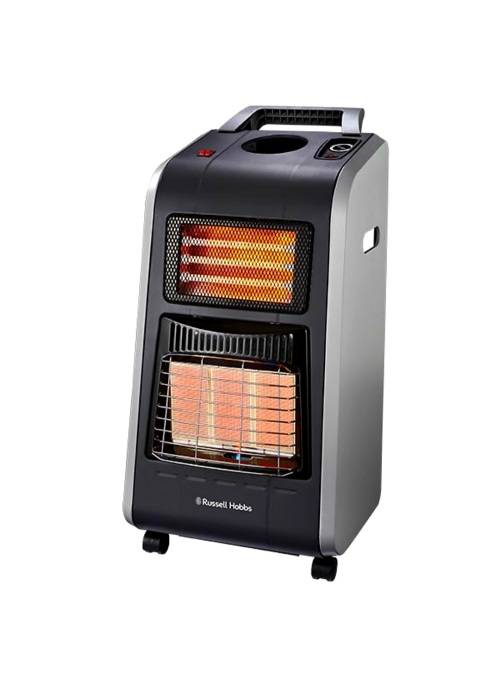 ***RUSSEL HOBBS INFRARED GAS and ELECTRIC HEATER***RETAIL DEMO ITEM***USED***BOX DAMAGED**