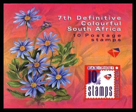 Suid-Afrika / South Africa 2008 - 7de VASTE REEKS BLOMME / 7th DEFINITIVE Booklet 2008-09-01 UNUSED