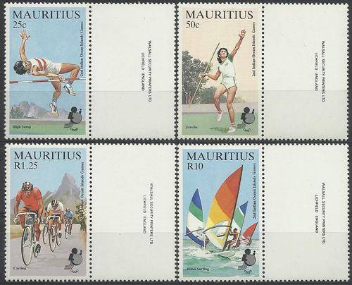 Mauritius 1985 - SPORT / GAMES set / SPELE(N) stel (4) U/M - Posvars - Postfris - MNH !