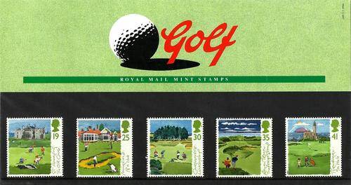 Engeland / England 1994 - GOLF set (5) in Presentation Pack - MNH - Postfris - Posvars - Sport !!!