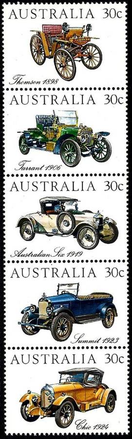 Australie / Australia 1984 - OU KARRE / VINTAGE CARS set (5) - MNH - Postfris - Posvars ! Transport