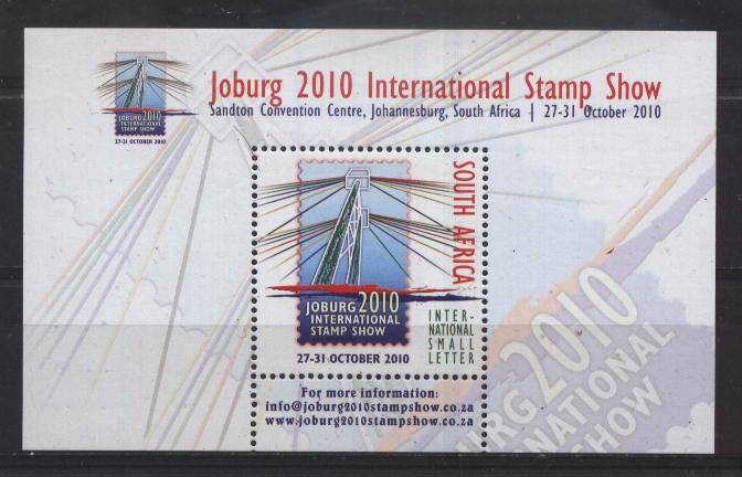 Suid-Afrika 2009 Johannesburg Stamp Show - MIniature Sheet !!! UNM.MINT !!! Posvars !!!