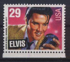 U.S.A. 1993 Music - ELVIS PRESLEY Complete !!! Artists - Scott 2721 U/M !!! Posvars !!!