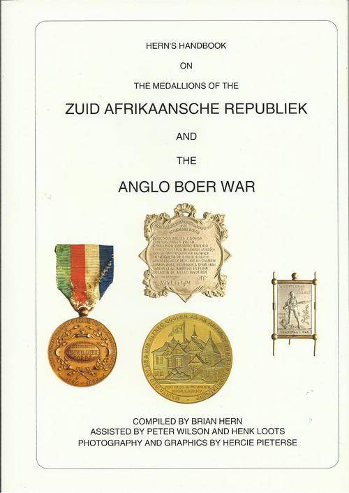 Hern's Handbook of Medallions (Z.A.R.) and Anglo-Boer War ! FREE SHIPPING !!! GRATIS VERSENDING !!!
