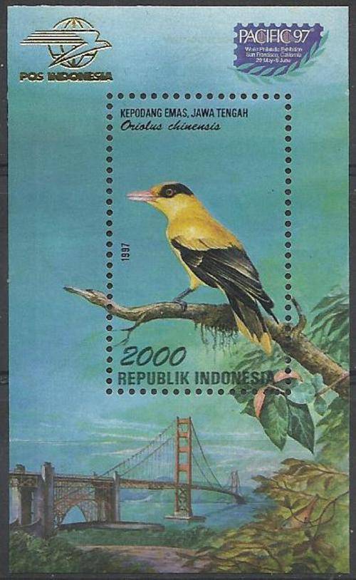Nederland (Indonesia) 1997 - San Francisco Exhibition / Tentoonstelling - Min.Sheet - U/M / Posvars