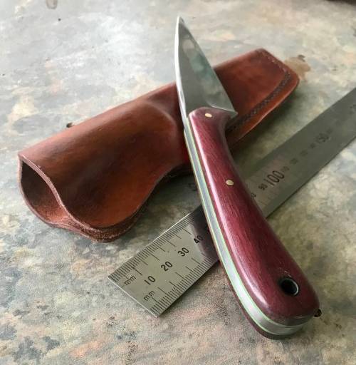 Utility EDC Knife Wharncliffe style handmade