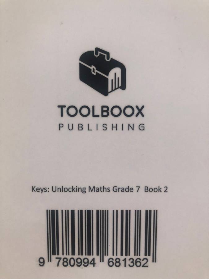 Keys Unlocking Maths Grade 7 Book 2