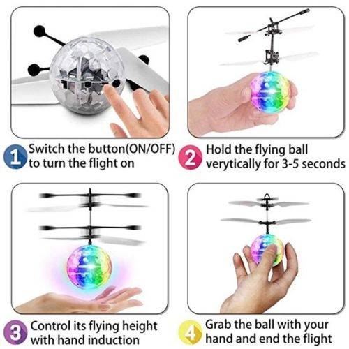 Fashion magic electric flying ball induction toy for children
