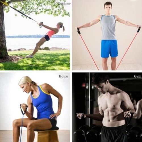 Fitness resistance band fitness exercise band fitness elastic band home yoga Pilates fitnessequipmet