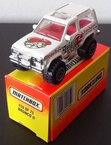 #39 of 75 BRONCO II !! 1996 !! RARE !! MINT with  Original Box !! Matchbox!! EXCELLENT !