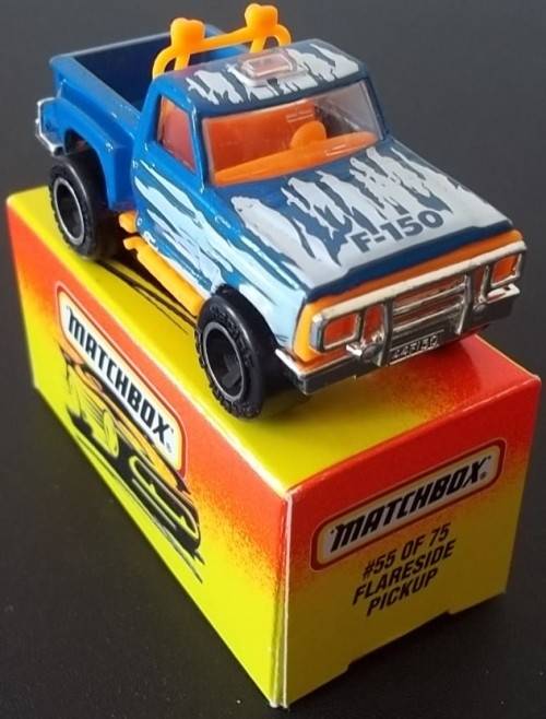 #55 FLARESIDE PICKUP !! 1996 !! RARE !! MINT with  Original Box !! Matchbox!! EXCELLENT !