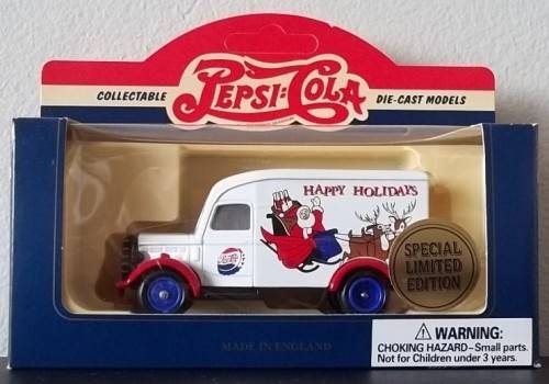 Lledo PEPSI SPECIAL LIMITED CHRISTMAS EDITION 1950 BEDFORD 30CWT DELIVERY VAN ! RARE! + Original Box