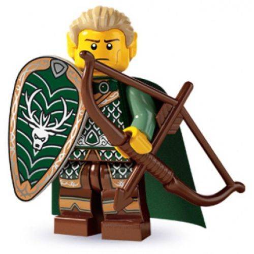 LEGO ELF (Number 9 of 16) SERIES 3 Minifigure !! RARE !! Sealed In Unopened Packet !!