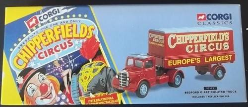 Chipperfields Circus Bedford O Articulated Truck Corgi Classics 97303 Mint + Box Limited Edition