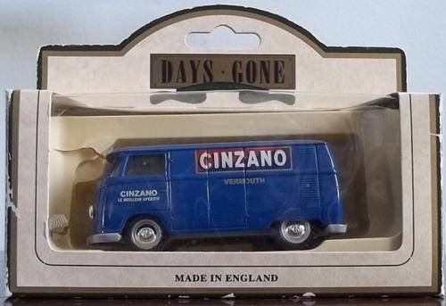 Lledo DAYS GONE VINTAGE MODEL 1955 CINZANO VW KOMBI VAN !! RARE ! + Original Box ! CINZANO