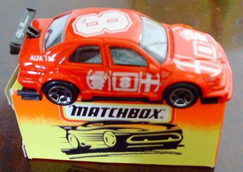 ALFA ROMEO 155 # 3 !! RARE ! 1995 !! MINT with Original Box !! Matchbox!! EXCELLENT !