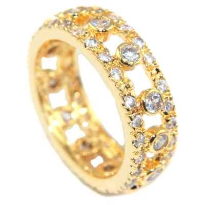 **INTERNATIONAL SHIPPING!** 2.16CTW ETERNITY HEIRLOOM BAND - SIZE 6