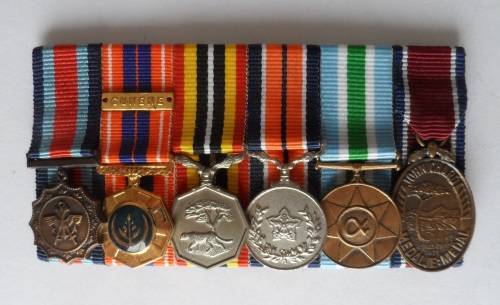Miniature Medal Group x6