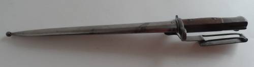 US Army M1892 Pattern Knife Bayonet - rare find