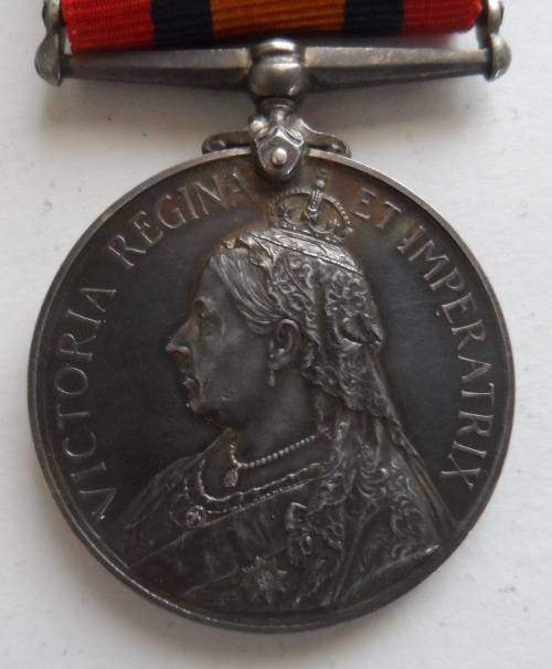 Boer War Era - QSA Medal - Orange River Colony Vol.