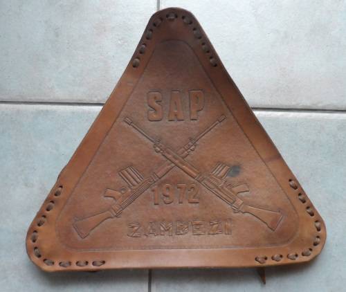 Rhodesian Bush War Era - SAP Zambezi 1972 - Fold-up Stool