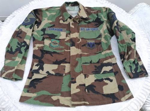 U.S. Air Force Woodland Camo Coat/Jacket