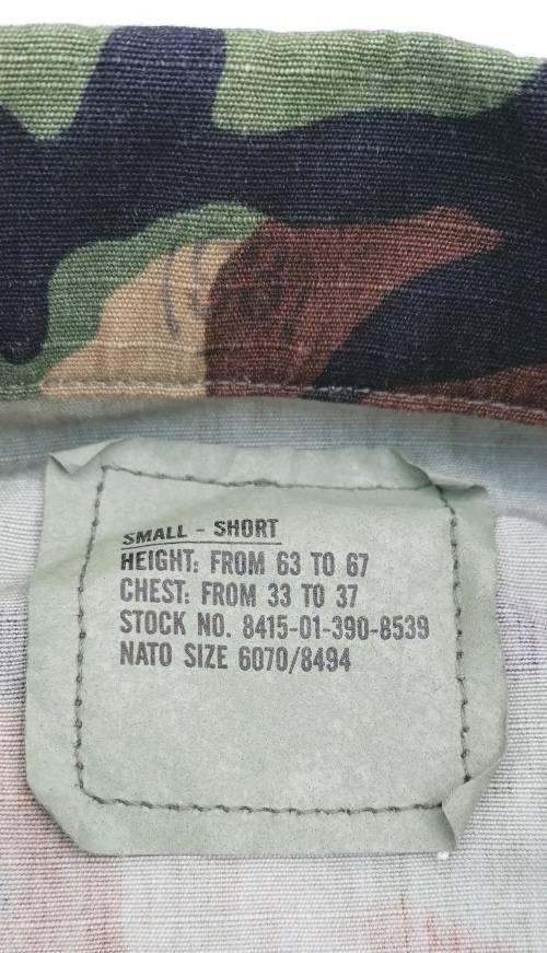 U.S. Air Force Woodland Camo Coat/Jacket