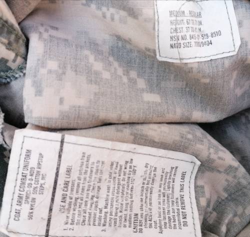 US Army Universal Camouflage Pattern Jacket