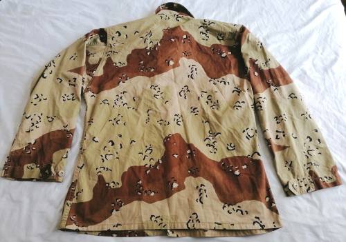 US Army 6 Colour Desert BDU Camo Jacket