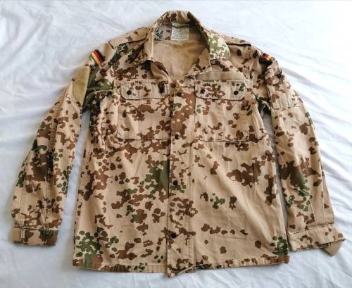 German Army  Bundeswehr Desert Camo Jacket