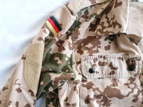 German Army  Bundeswehr Desert Camo Jacket
