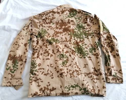 German Army  Bundeswehr Desert Camo Jacket