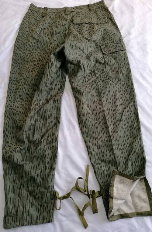 East German Strichtarn Raindrop Pattern Camo Trousers
