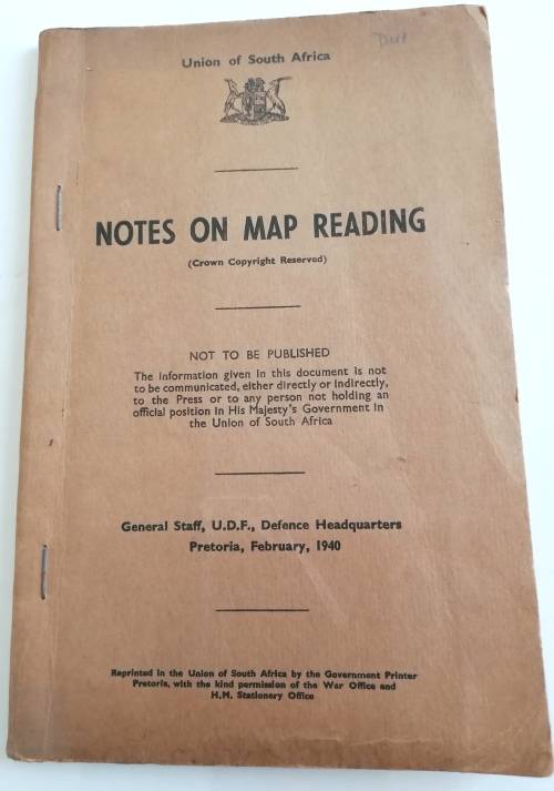 WW2 Era - Notes on Map Reading