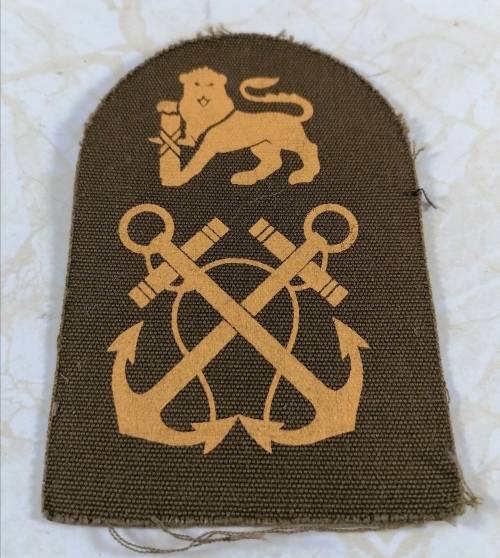 SA Navy Marines Petty Officer Rank Badge