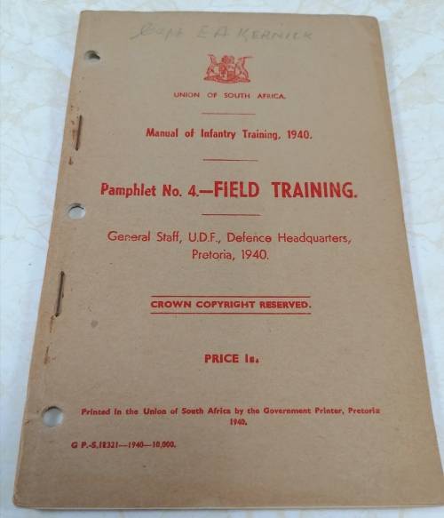 UDF Booklets x3 WW2 Era