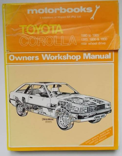 Toyota Corolla Workshop Manual