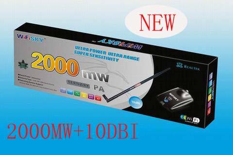 WIFI ADAPTOR  2000MW
