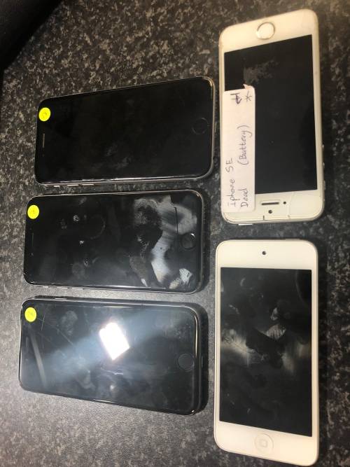 Apple iPhone Lot *Repairs or Parts*
